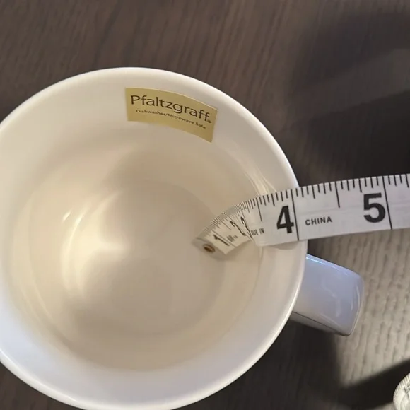 Pfaltzgraff “TV Marathons are my Cardio” Mug. NWT - Picture 9 of 9